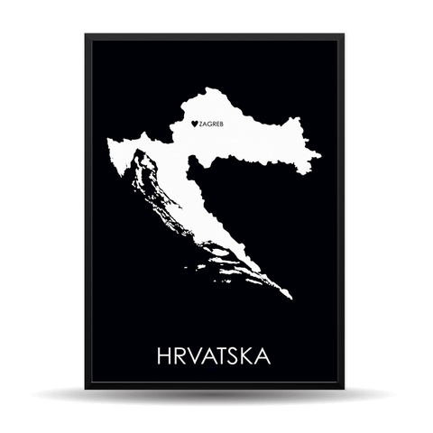 Karta Hrvatska