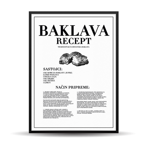 Baklava Recept