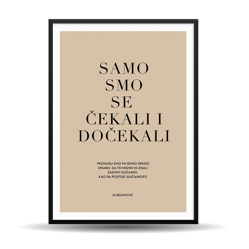 M. Selimović - Samo Smo Se Čekali