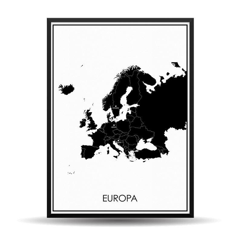 My Europe Map - (Vaš Grad Na Karti)