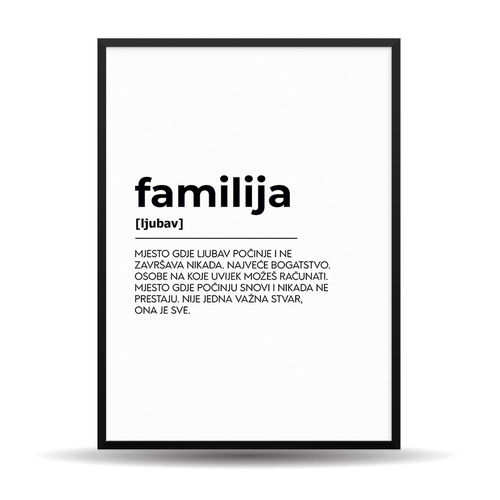 Definicija | Familija