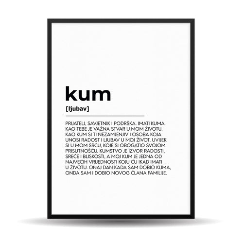 Definicija | Kum