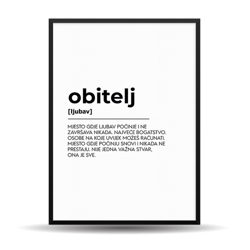 Definicija | Obitelj