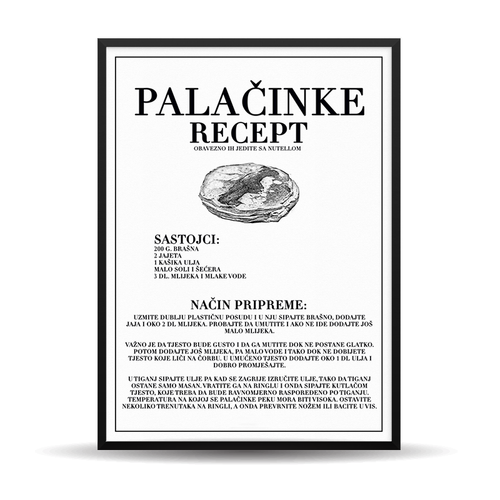 Palačinke Recept