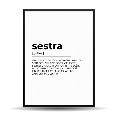 Definicija | Sestra