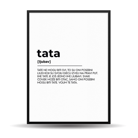 Definicija | Tata (Rođjendan)