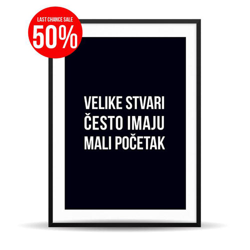 Velike Stvari [Last Chance Sale - 50%]